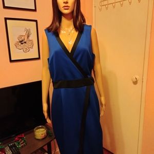 NEW-Blue Midi Dress